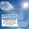 Signmission Parking Permits Required OSHA Notice Sign, Vinyl Decal, 10in W x 7in L, 2PK OS-2PACK-NS-D-710-L-16325 - alternate 4